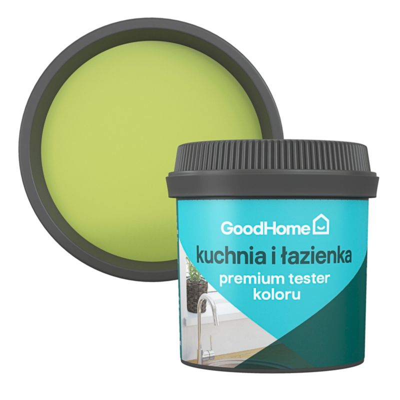 Tester farby plamoodpornej GoodHome Kuchnia i Łazienka greenhills 0,05 l