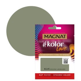 Tester farby plamoodpornej Magnat #kolorLove KL45 zielone awokado 25 ml