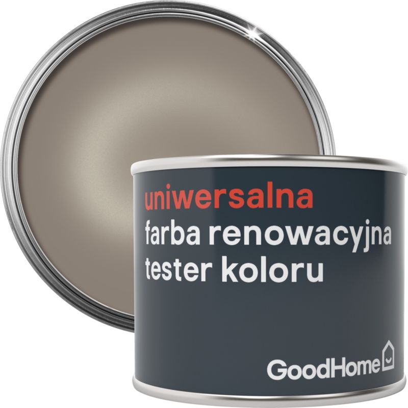 Tester farby renowacyjnej uniwersalnej GoodHome long beach metal 0,07 l