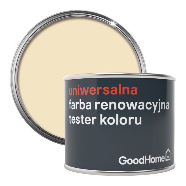 Tester farby renowacyjnej uniwersalnej GoodHome toronto satyna 0,07 l