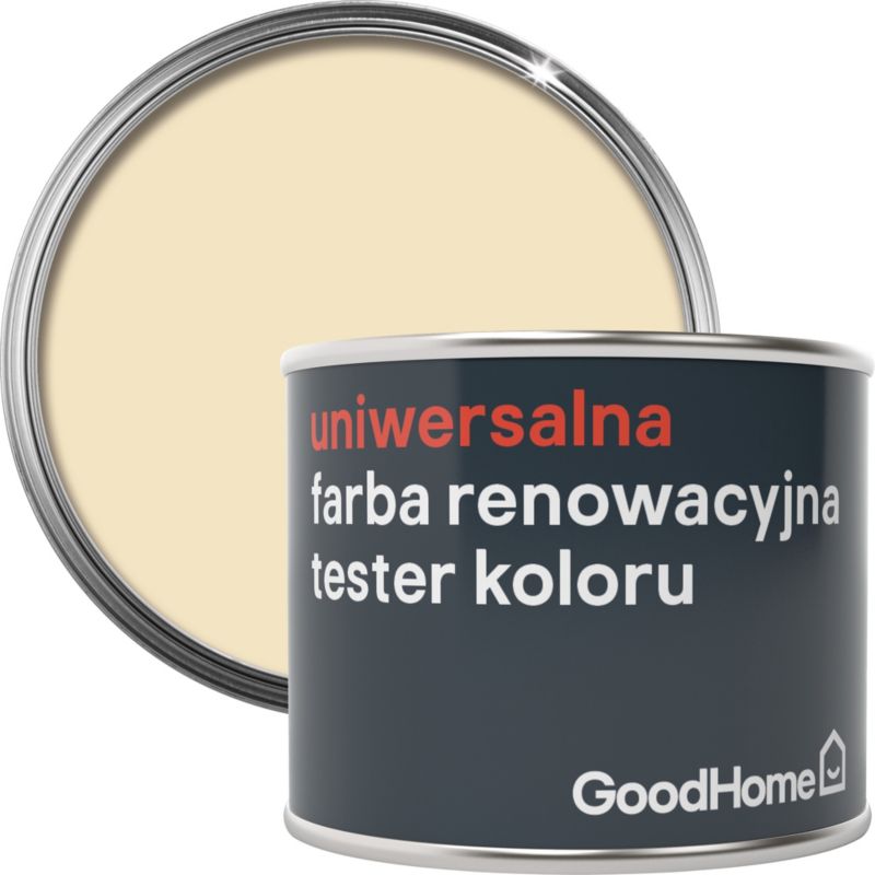 Tester farby renowacyjnej uniwersalnej GoodHome toronto satyna 0,07 l