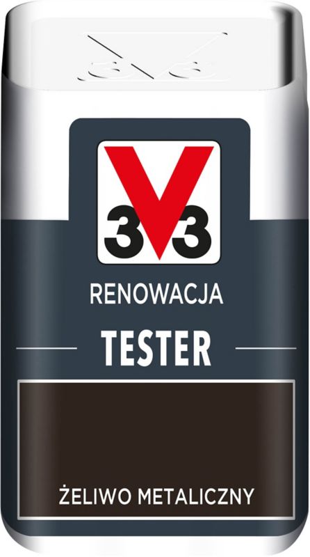 Tester farby renowacyjnej V33 żeliwo metaliczny 0,05 l