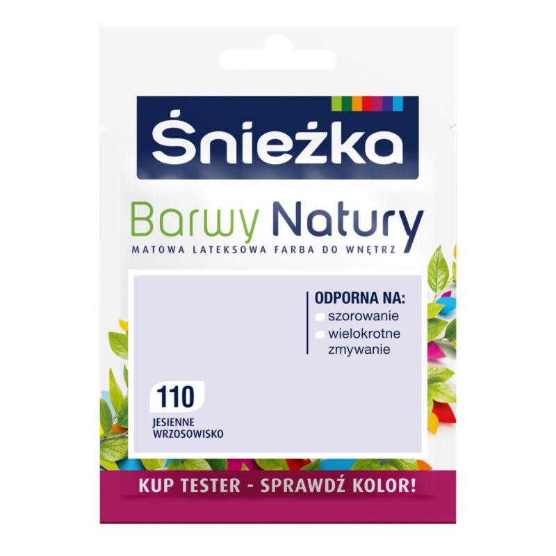 Tester farby Śnieżka Barwy Natury jesienne wrzosowisko 25 ml