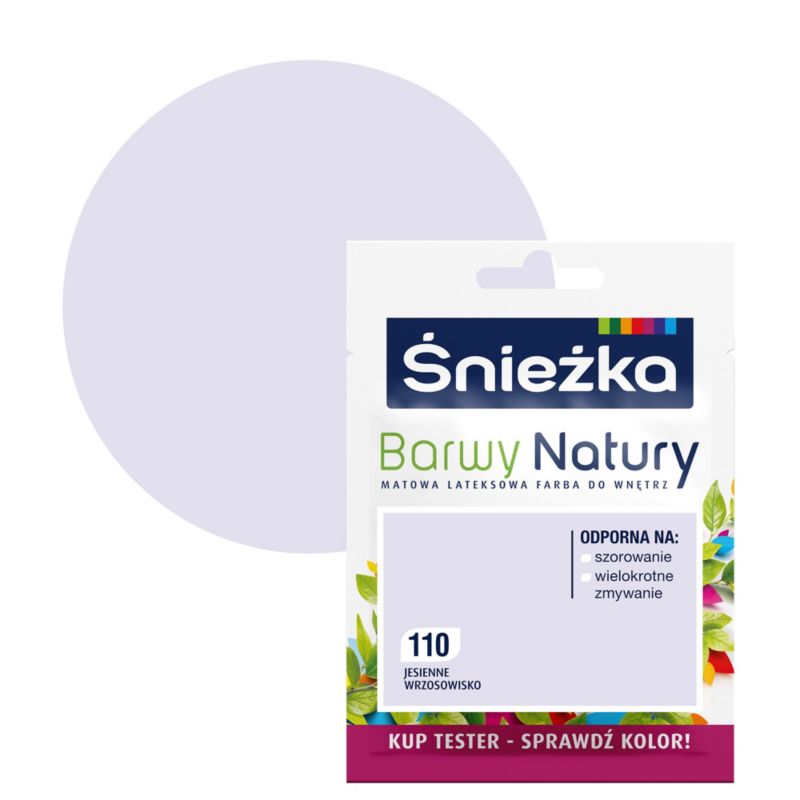 Tester farby Śnieżka Barwy Natury jesienne wrzosowisko 25 ml