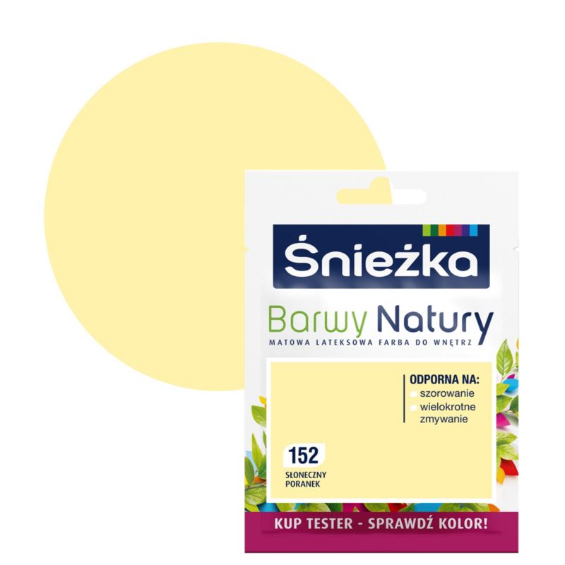 Tester farby Śnieżka Barwy Natury perłowy pył 25 ml