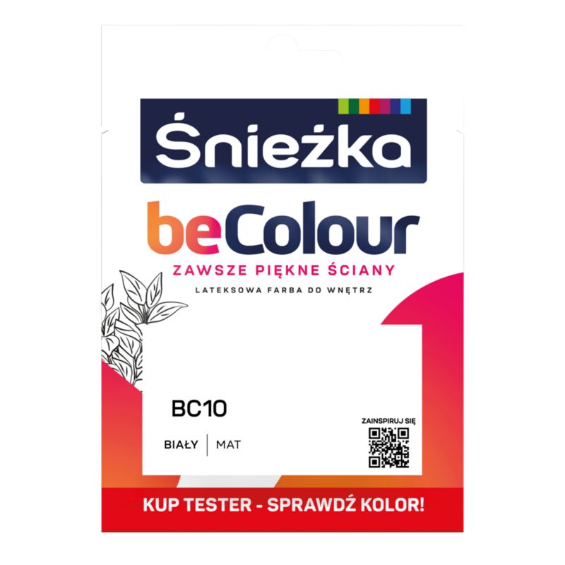 Tester farby Śnieżka Becolour biały 25 ml