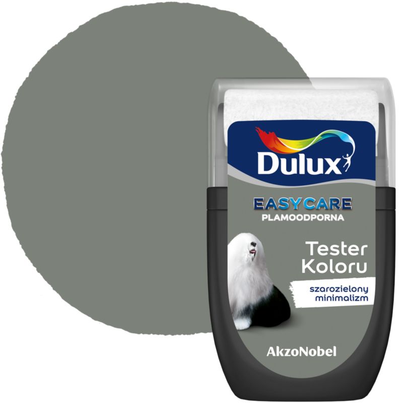 Tester koloru Dulux Easycare plamoodporna szarozielony minimalizm 30 ml