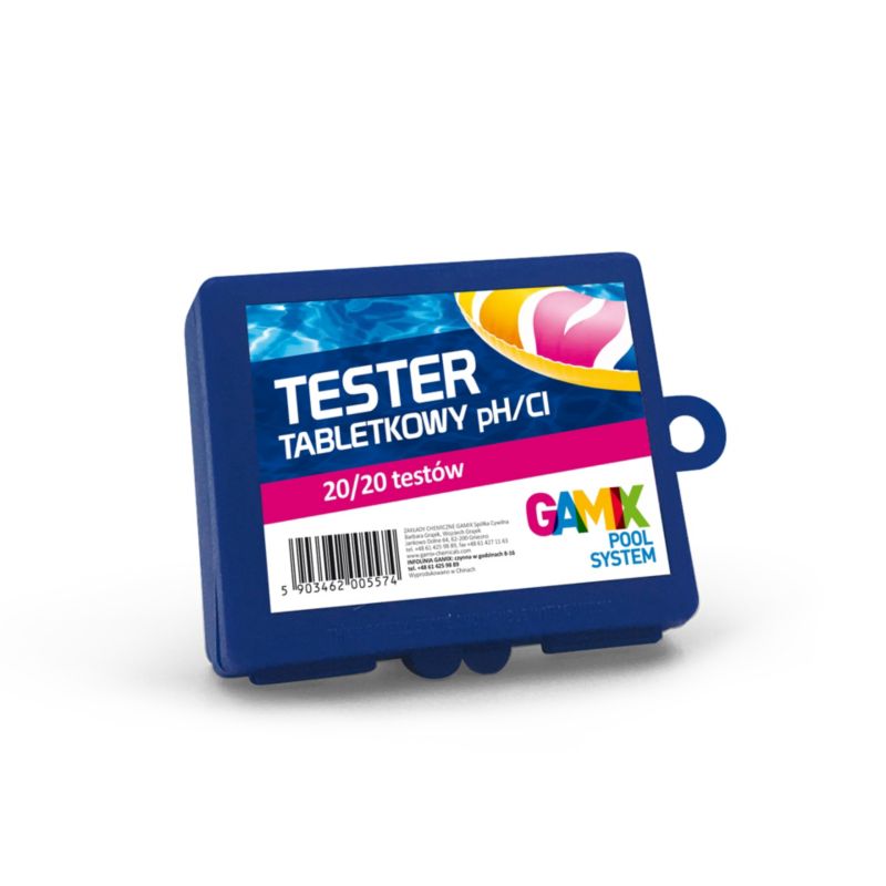 Tester tabletkowy pH/Cl Gamix