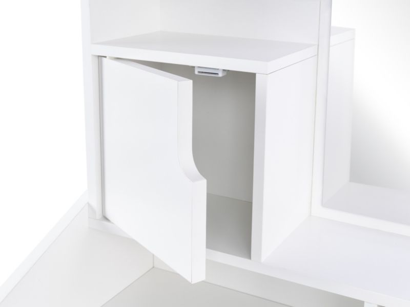 Toaletka FUNFIT HOME&OFFICE z lustrem biała 70 x 130 cm 1szt.