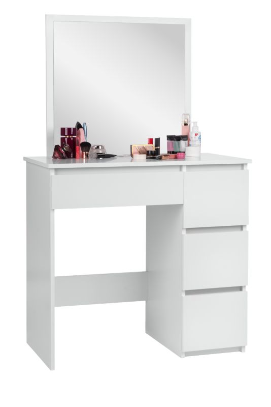 Toaletka FUNFIT HOME&OFFICE z lustrem biała 80 x 132 cm 1szt.