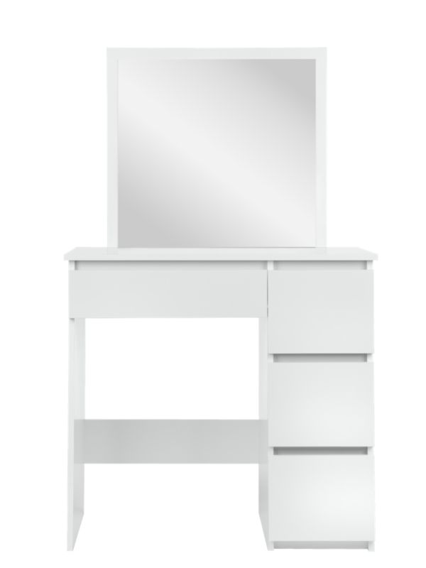 Toaletka FUNFIT HOME&OFFICE z lustrem biała 80 x 132 cm 1szt.
