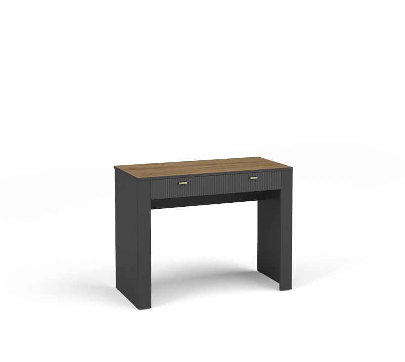 Toaletka z szufladami Bettso Mossa 102 cm elegancka czarny 1szt.
