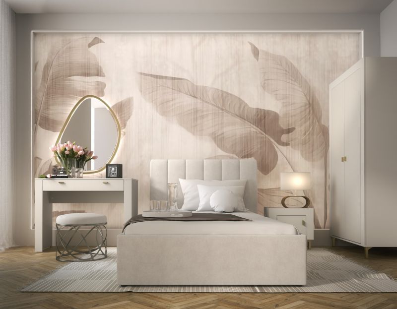 Toaletka z szufladami Bettso Mossa 102 cm elegancka kaszmirowy beż 1szt.