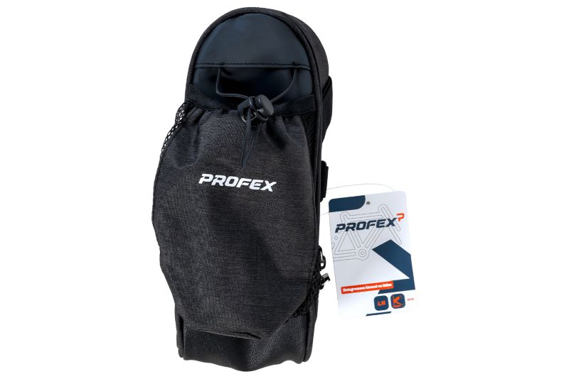 Torba pod siodełko rowerowe z kieszenią na bidon PROFEX 82318 na rower 1 szt.