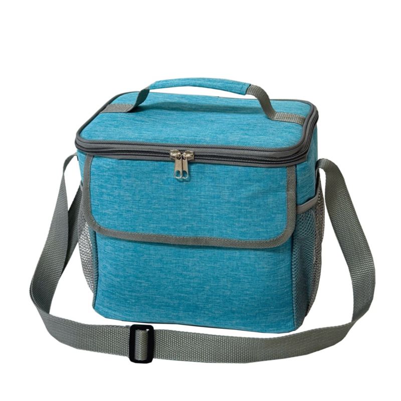 Torba termiczna 25 x 19 x 22 cm niebieska