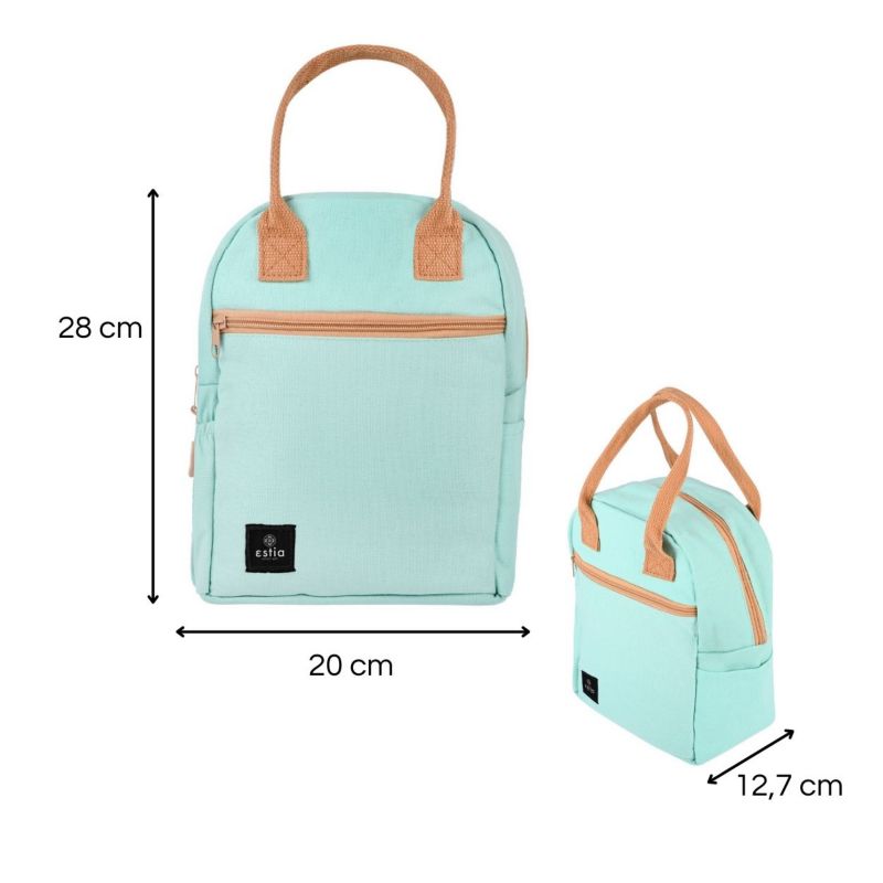 Torba termiczna na lunch Bermuda Green Estia turkusowa 7 L 1 szt.