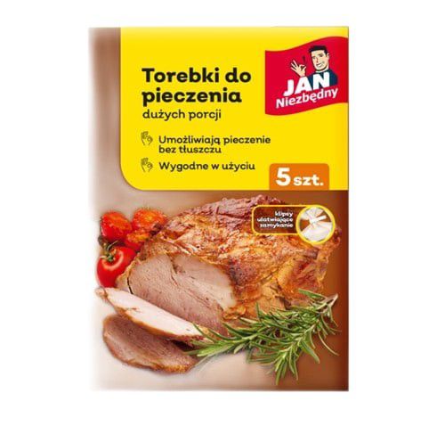 Torebki do pieczenia mięs i warzyw Jan Niezbędny 5 szt.