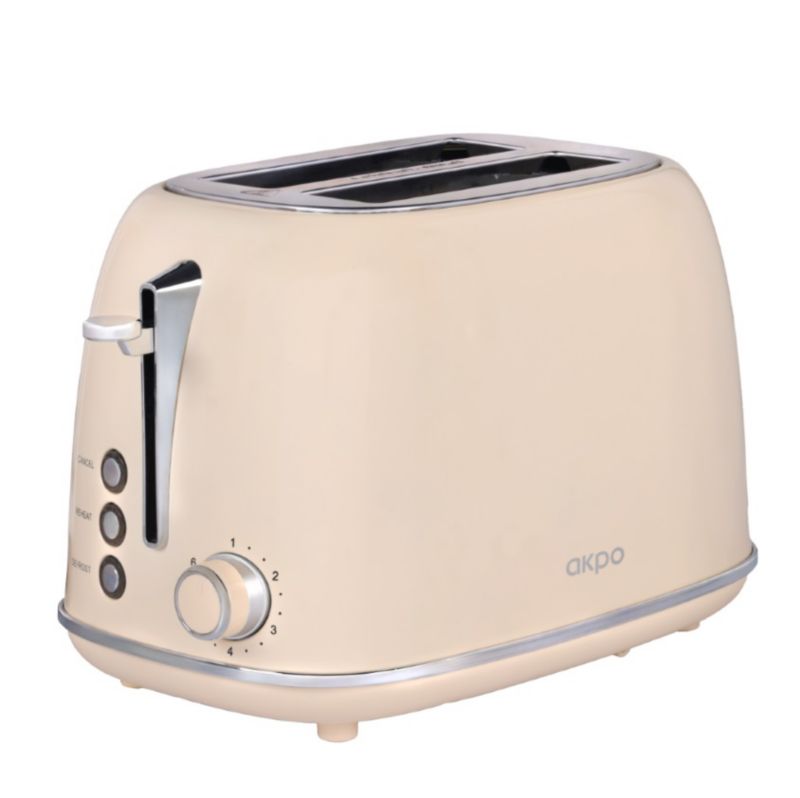 Toster AKPO AHT 510BZ 815W beżowy połysk 1szt.