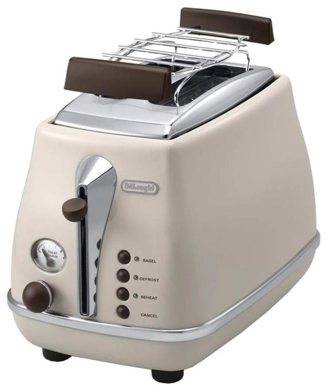 Toster DE LONGHI Icona Vintage CTOV2103.BG 1szt.