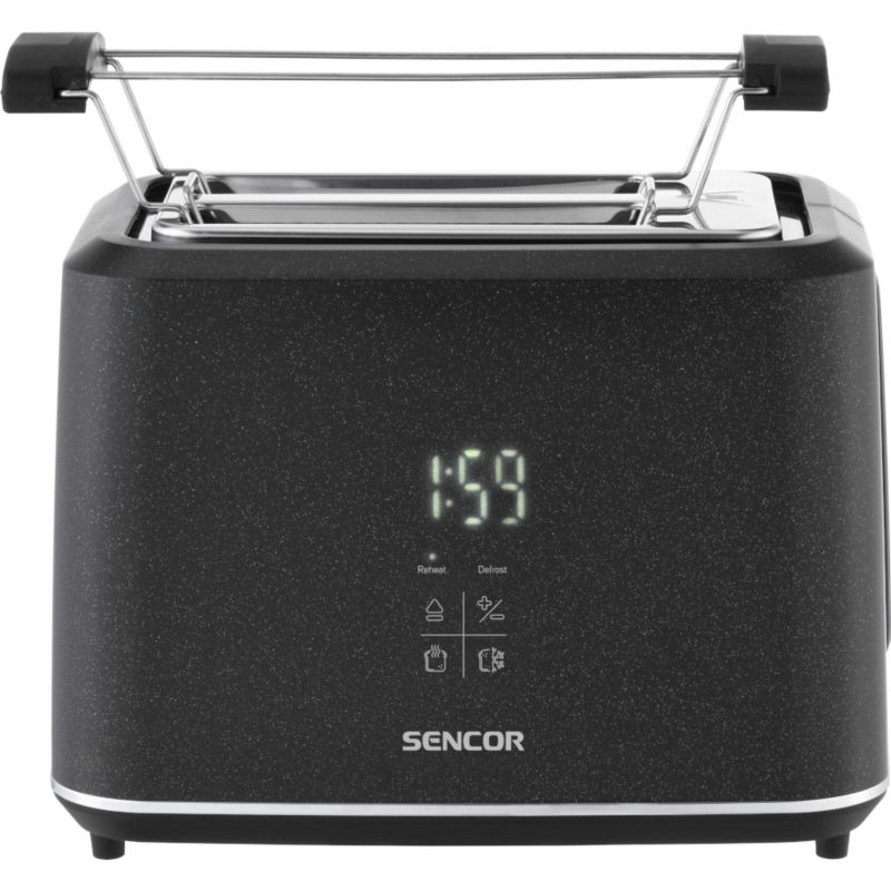 Toster Sencor STS 0600BK Wyświetlacz Led 1080W 2 Tosty Rozmrażanie 1szt