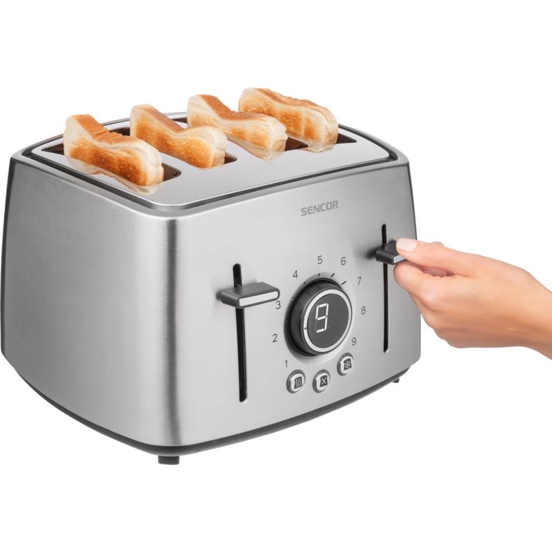 Toster Sencor STS 5070SS Regulacja 4xTosty 1600W 1szt