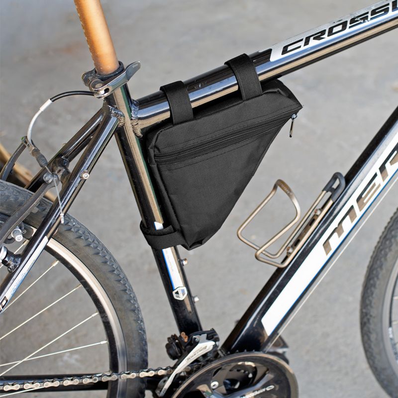 Trójkątna sakwa rowerowa Be-active.pl saszetka na rower pod ramę wodoodporna 1 szt.