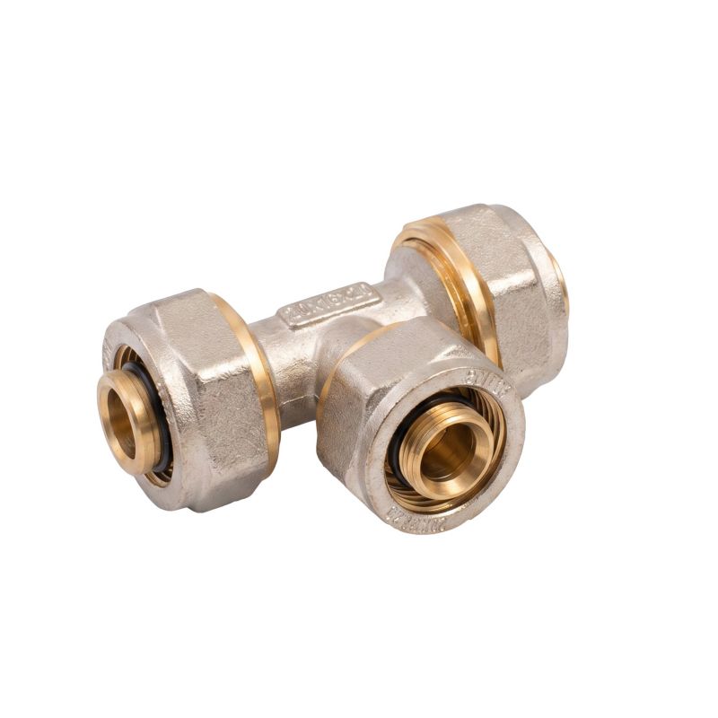 Trójnik PEX IDMAR 25x25x25mm - system skręcany 1 szt.