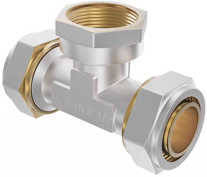 Trójnik skręcany Mexen PEX-S 20 x 3/4 x 20 mm 1 szt.