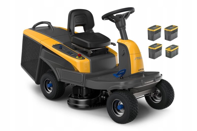 Traktor STIGA SWIFT 372e + 3x E 375 + 1x E 450 48 V 1 szt.