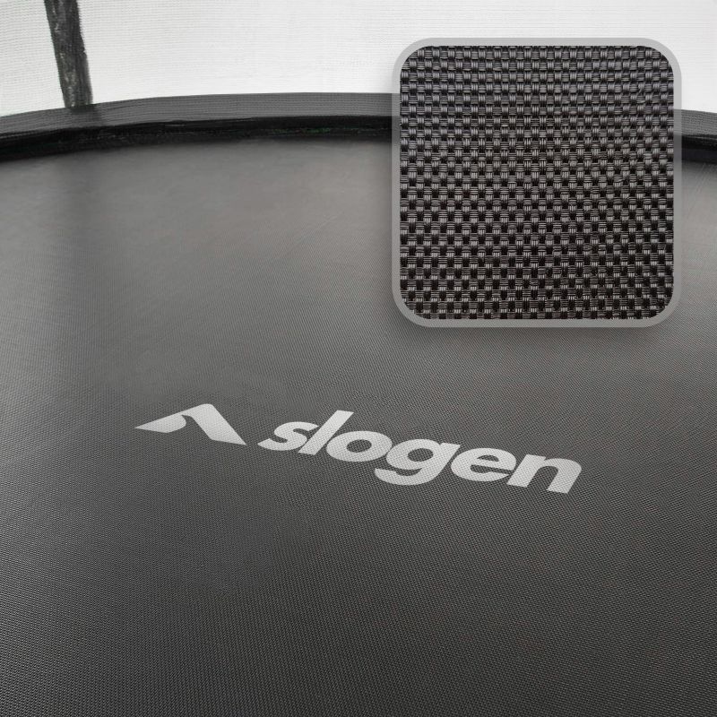 Trampolina 10FT Slogen Basic 312cm z siatką zewnętrzną i drabinką 1szt.