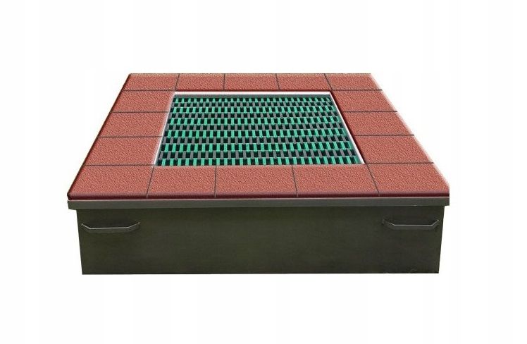 Trampolina Allforbaby lamelki   Plac Zabaw 150X150Cm  En1176 1 szt