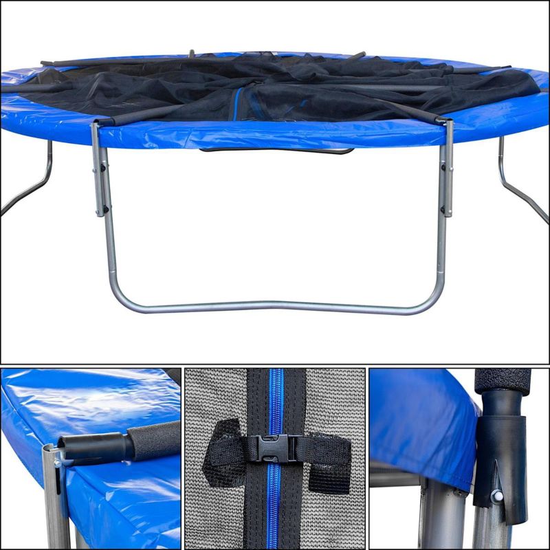 Trampolina Enero  batuta ogrodowa składana z siatką wewnętrzną 12Ft 366cm  1szt
