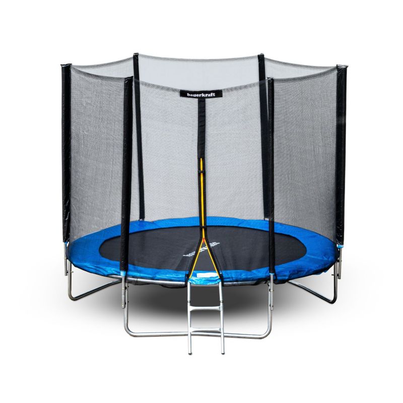 Trampolina ogrodowa Bauerkraft z siatką średnica 10FT 304 - 312cm 1 szt.