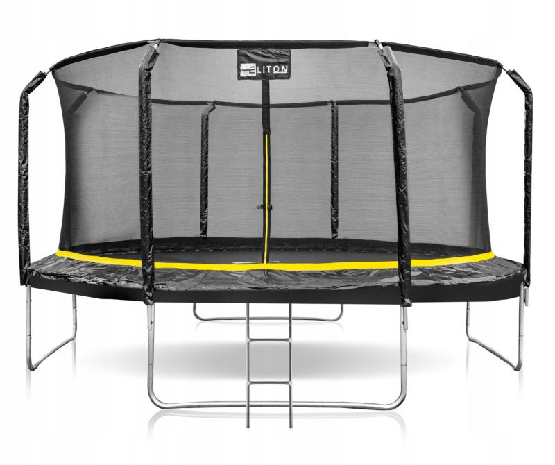 Trampolina Ogrodowa Corciano z Siatką Wewnętrzną 14ft 435 cm 1szt.