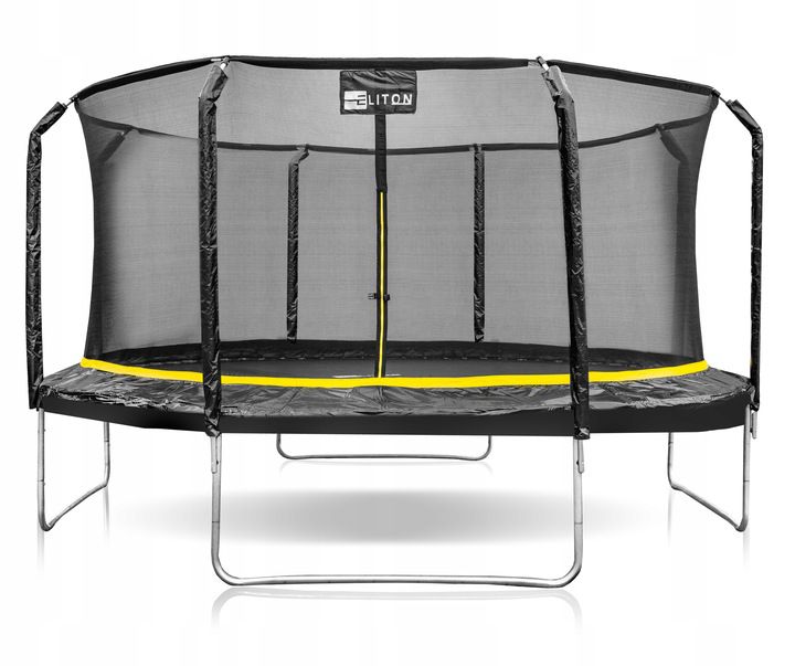 Trampolina Ogrodowa Corciano z Siatką Wewnętrzną 14ft 435 cm 1szt.