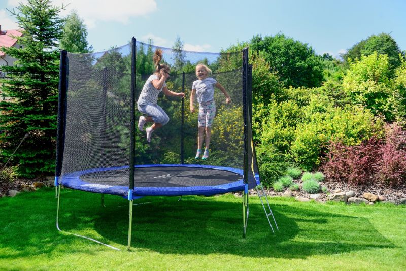 Trampolina ogrodowa FUNFIT GYM&FITNESS 252 cm 8 ft z siatką zewnętrzną 1 szt.