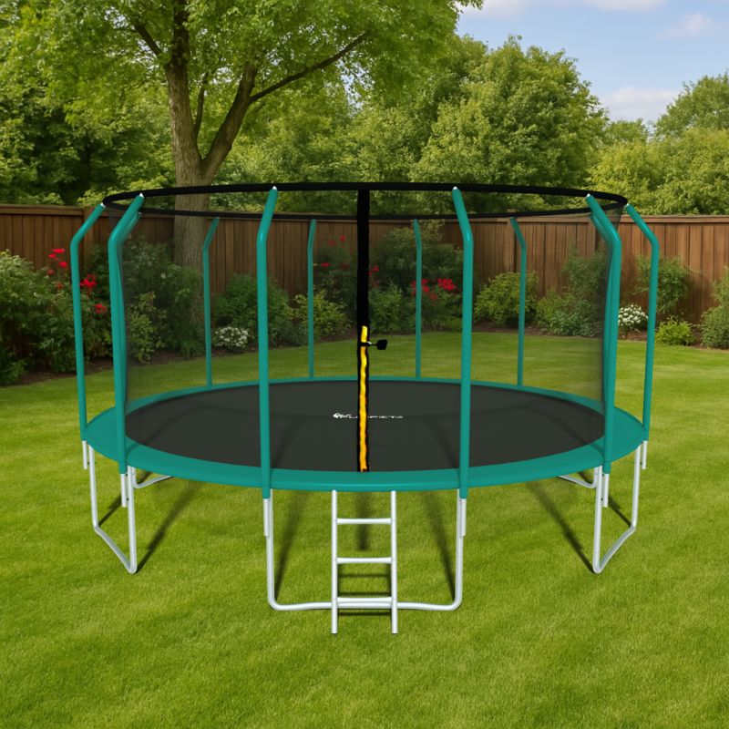 Trampolina ogrodowa FUNFIT GYM&FITNESS 465 cm 15 ft z siatką wewnętrzną 1 szt.