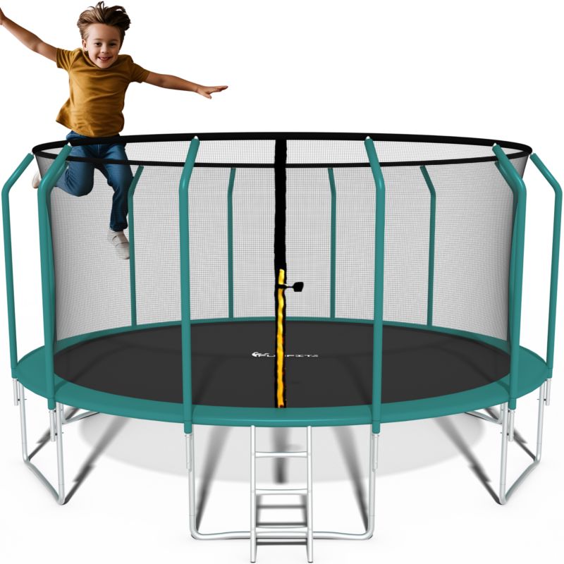 Trampolina ogrodowa FUNFIT GYM&FITNESS 465 cm 15 ft z siatką wewnętrzną 1 szt.