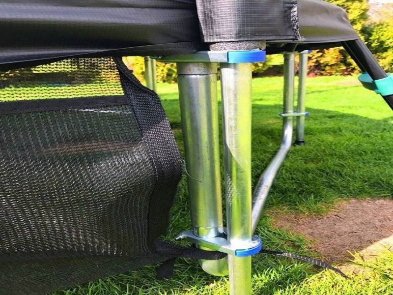 Trampolina Ogrodowa Jumpi 487cm/16FT Maxy Comfort Plus Pomarańczowa Z Wewnętrzną Siatką 1 szt