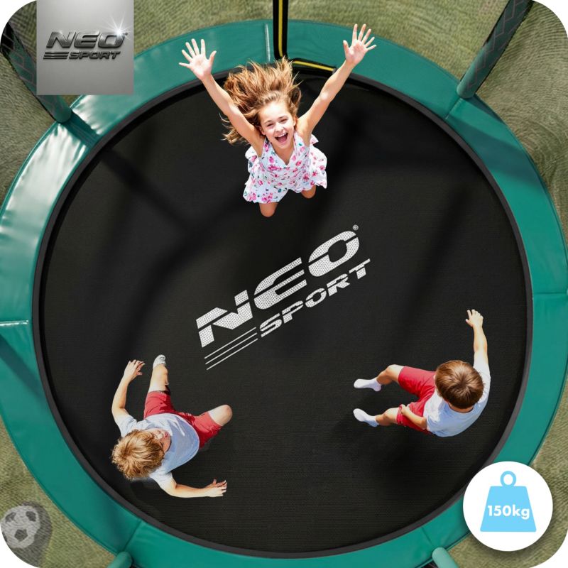 Trampolina ogrodowa Neo-Sport 312 cm 10ft + siatka wewnętrzna NS-10C181 1 szt.