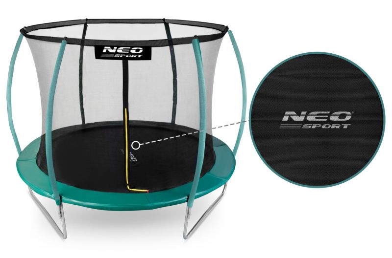 Trampolina ogrodowa Neo-Sport 312 cm 10ft + siatka wewnętrzna NS-10C181 1 szt.