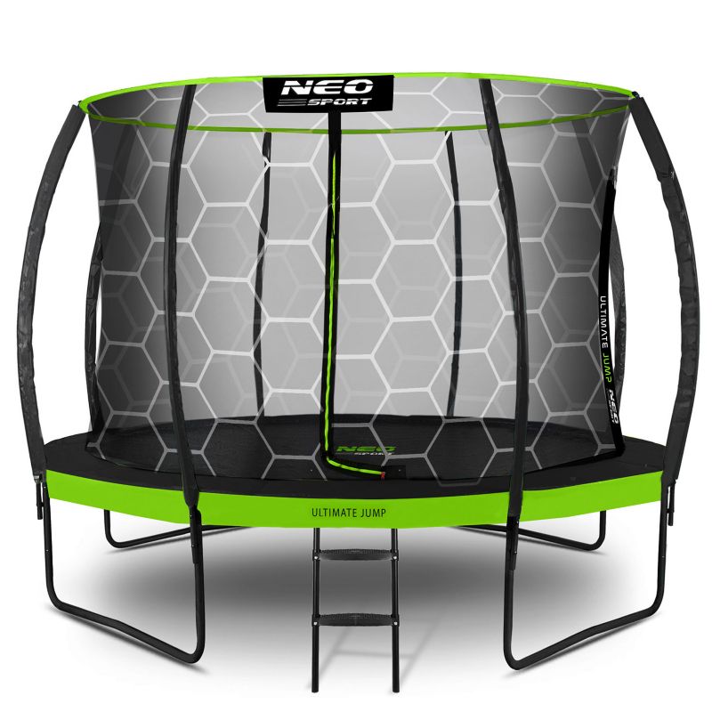 Trampolina ogrodowa Neo-Sport z siatką wewnętrzną 435 cm 14 ft NS-14C221 1szt.