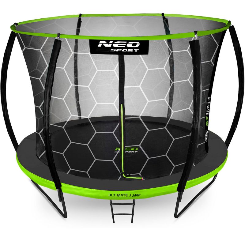 Trampolina ogrodowa Neo-Sport z siatką wewnętrzną 435 cm 14 ft NS-14C221 1szt.