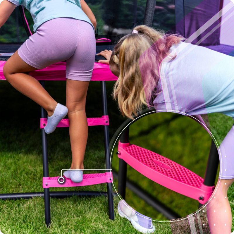 Trampolina ogrodowa THUNDER 10ft 305 cm z siatką wewnętrzną drabinką duża i profesjonalna 1szt.