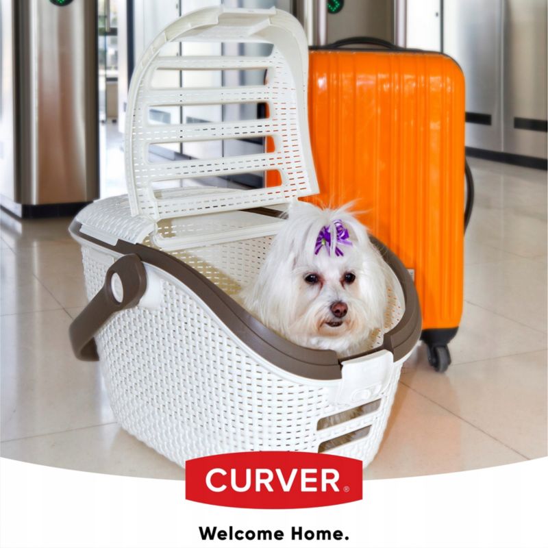 Transporter dla zwierząt Curver Pet Life 33 x 53 cm, beżowy
