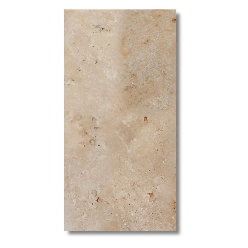 Trawertyn Beż Mix Tiles Bębnowany 30,5x15,3x3 cm 1 m2