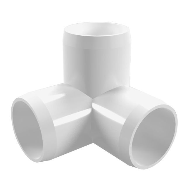 Trójnik kątowy PVC Idmar Group KWWW 1/2"