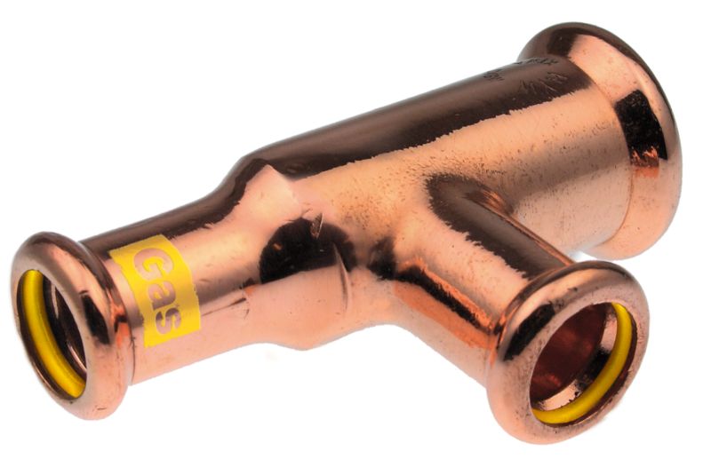 Trójnik redukcyjny KAN-therm Gas 18 x 15 x 18 mm