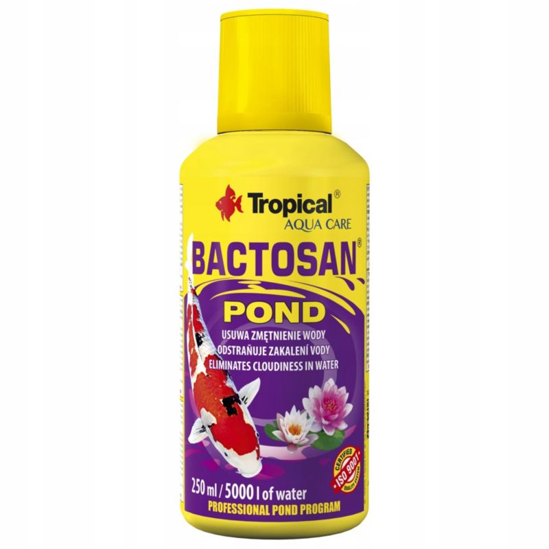 Tropical Preparat Bactosan Pond do klarowania wody w oczkach wodnych 250ml 1szt.