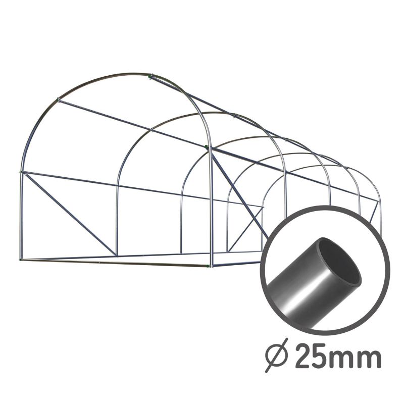 Tunel foliowy Plonos ogrodowy foliak 2x4,5m 9m2 1 szt.